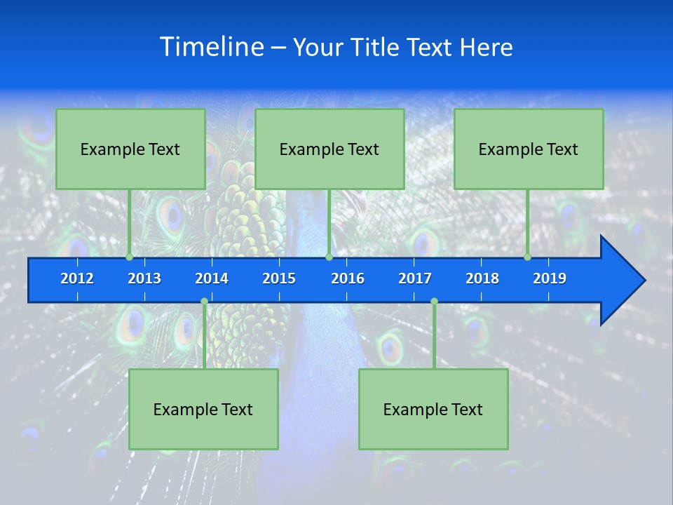 Male Vibrant Closeup PowerPoint Template