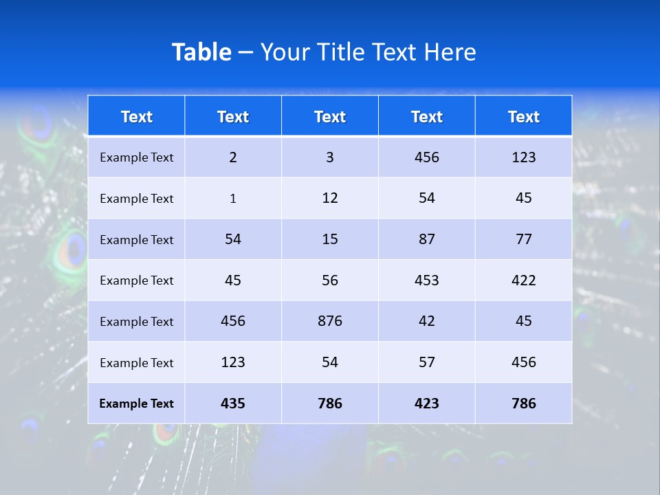 Male Vibrant Closeup PowerPoint Template