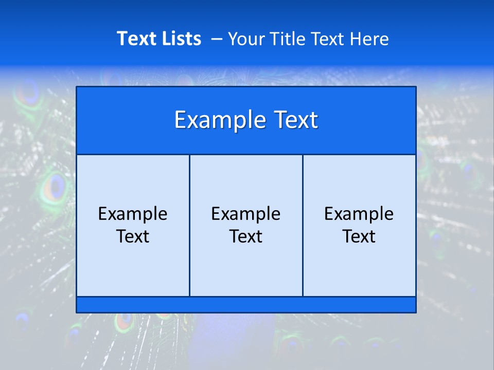 Male Vibrant Closeup PowerPoint Template