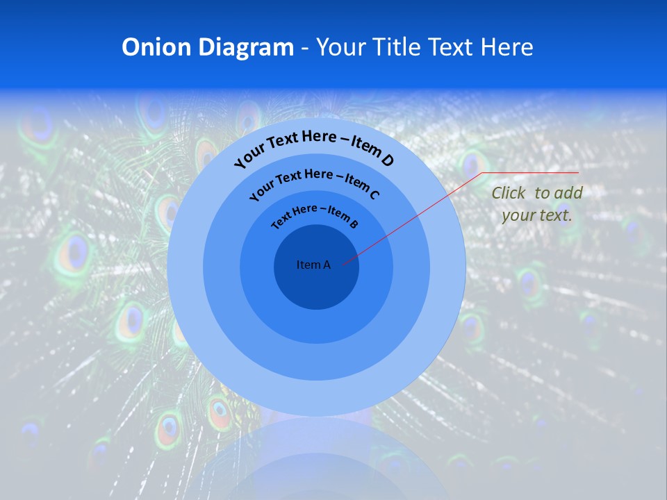 Male Vibrant Closeup PowerPoint Template