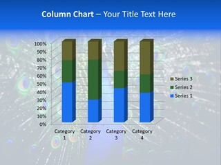 Male Vibrant Closeup PowerPoint Template