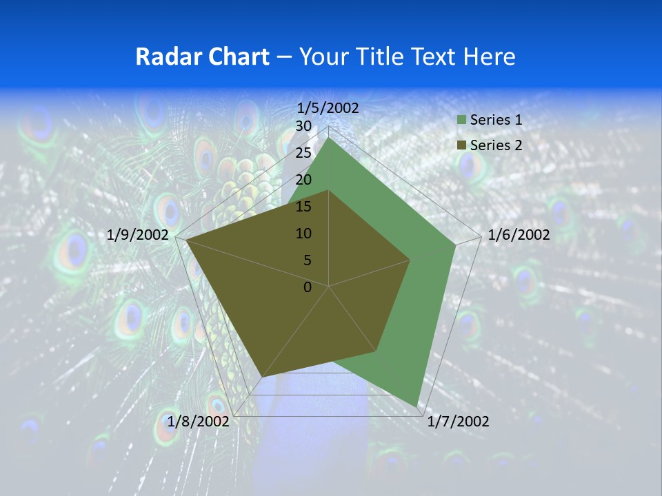 Male Vibrant Closeup PowerPoint Template