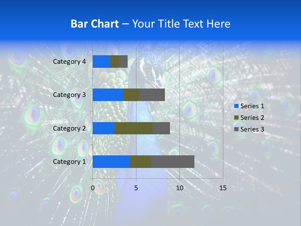 Male Vibrant Closeup PowerPoint Template