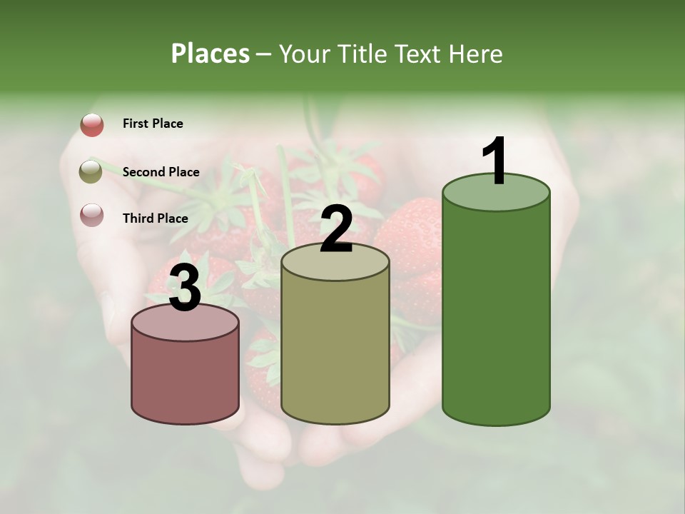 Growth Monoculture Fruit PowerPoint Template