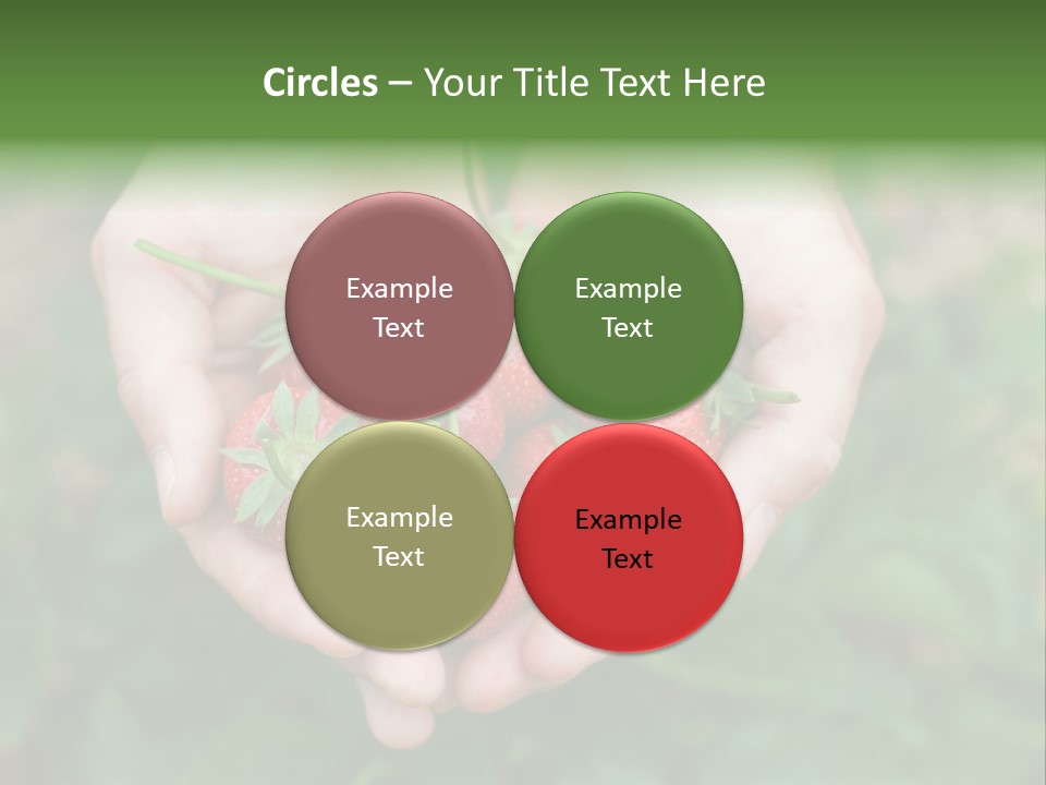 Growth Monoculture Fruit PowerPoint Template