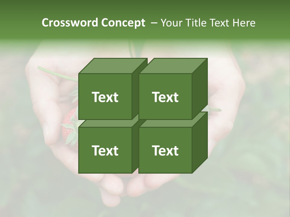 Growth Monoculture Fruit PowerPoint Template