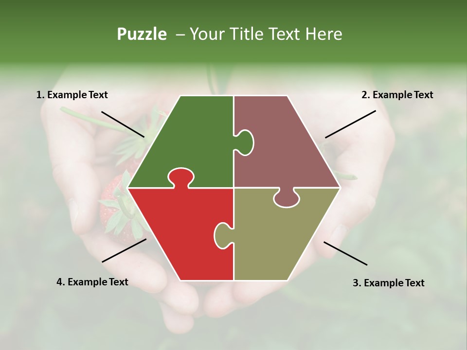 Growth Monoculture Fruit PowerPoint Template