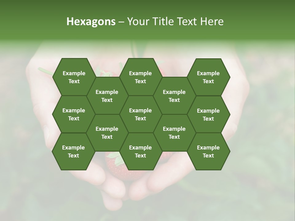 Growth Monoculture Fruit PowerPoint Template