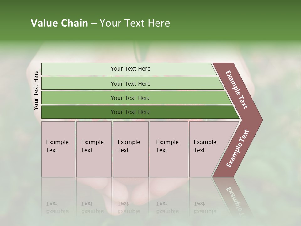 Growth Monoculture Fruit PowerPoint Template