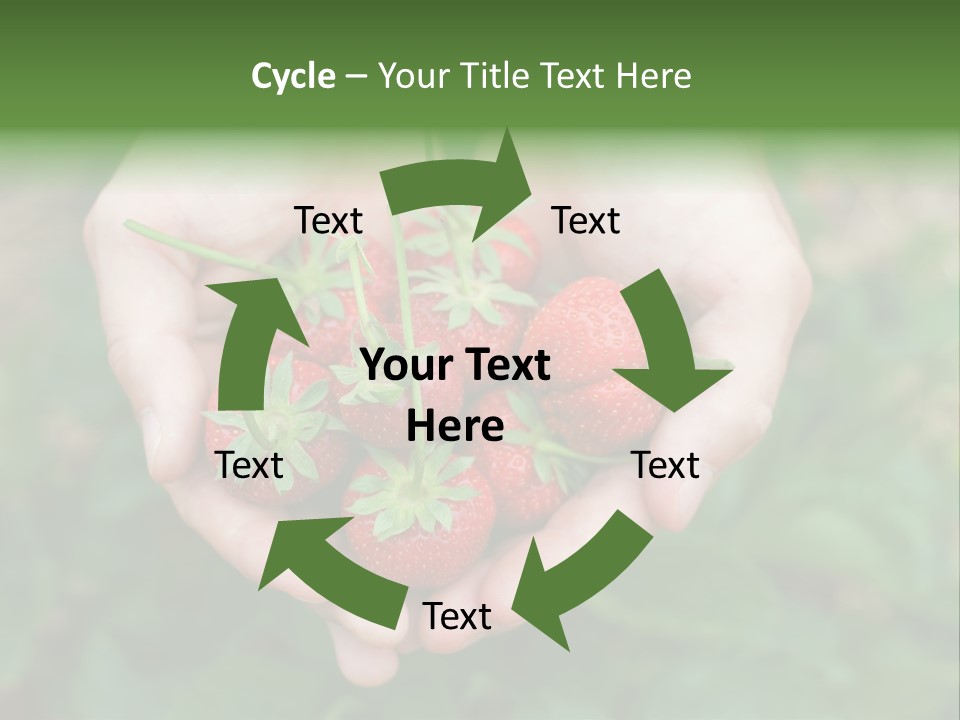 Growth Monoculture Fruit PowerPoint Template