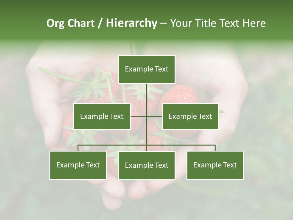 Growth Monoculture Fruit PowerPoint Template
