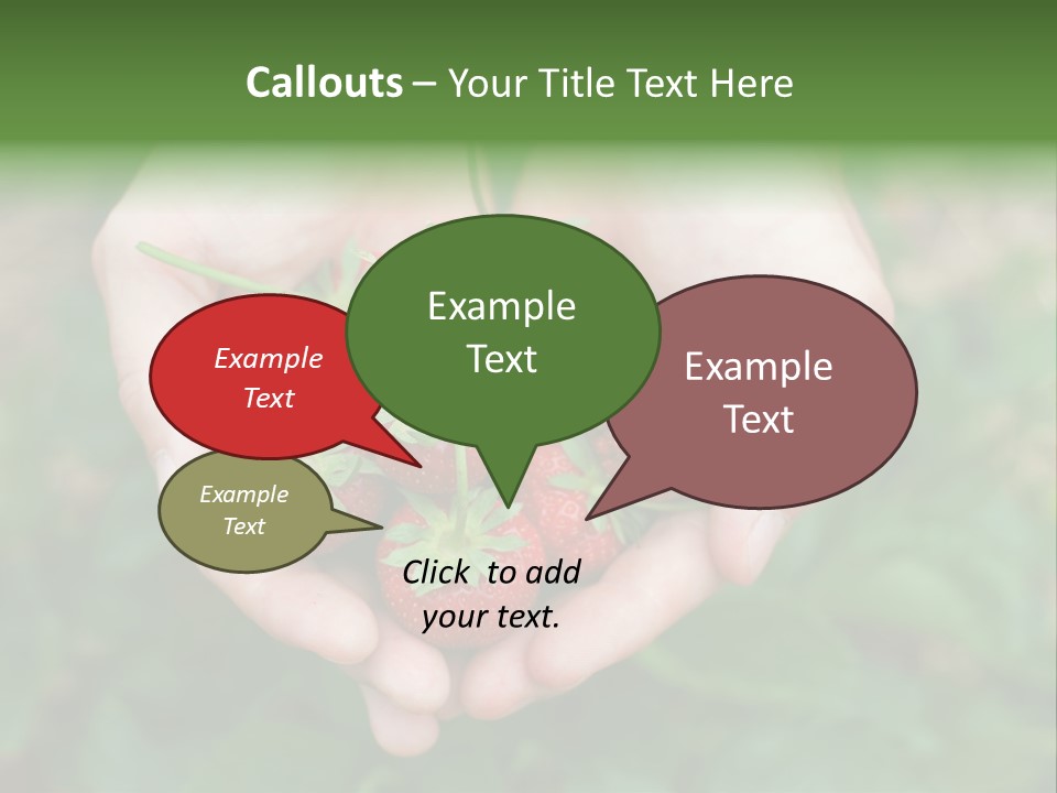 Growth Monoculture Fruit PowerPoint Template