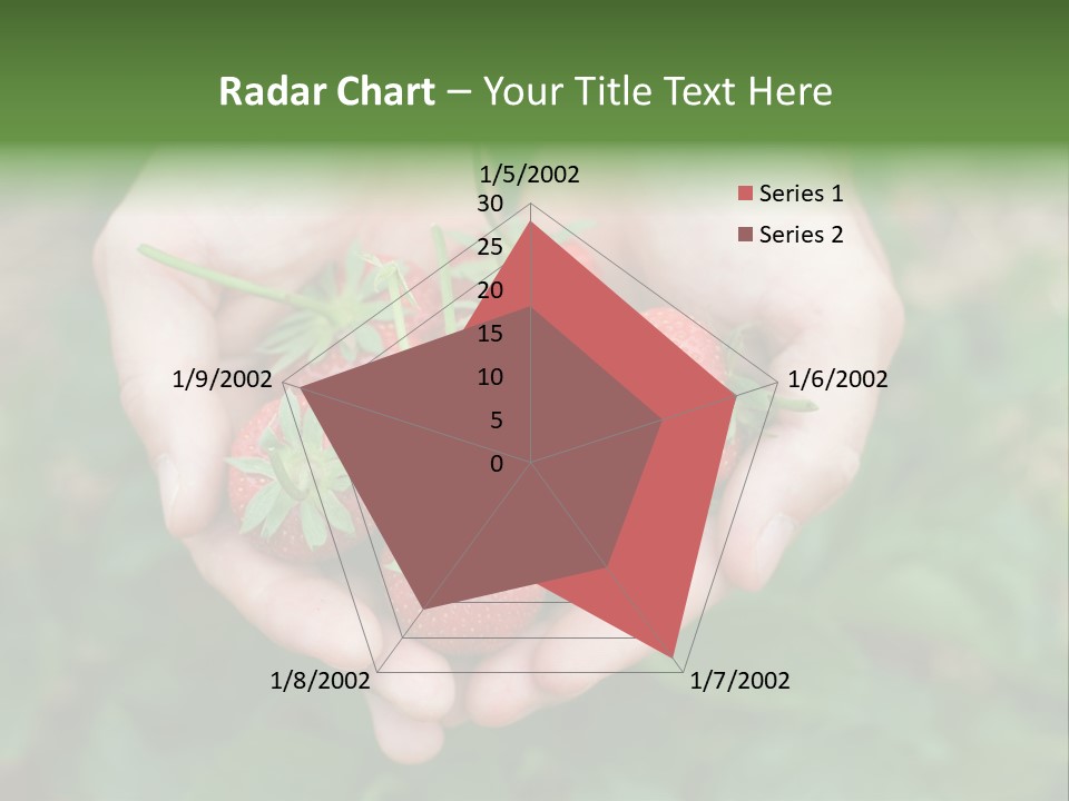 Growth Monoculture Fruit PowerPoint Template