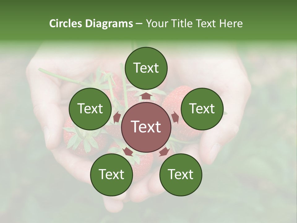 Growth Monoculture Fruit PowerPoint Template