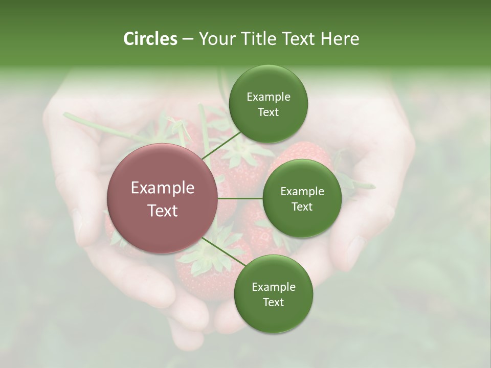 Growth Monoculture Fruit PowerPoint Template