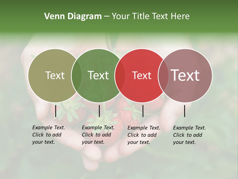 Growth Monoculture Fruit PowerPoint Template