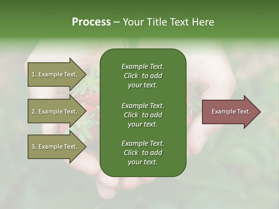 Growth Monoculture Fruit PowerPoint Template