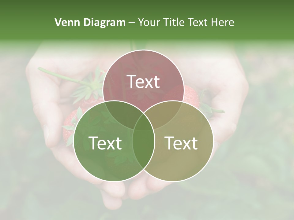 Growth Monoculture Fruit PowerPoint Template