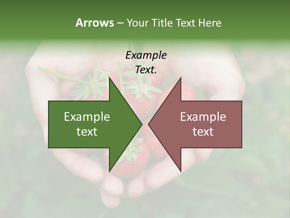 Growth Monoculture Fruit PowerPoint Template