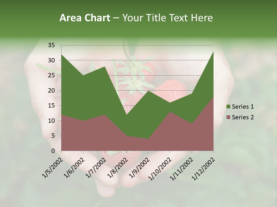 Growth Monoculture Fruit PowerPoint Template