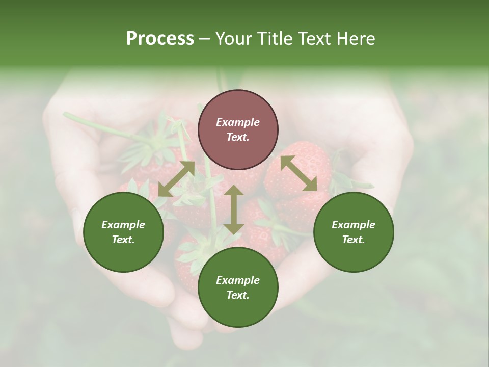 Growth Monoculture Fruit PowerPoint Template