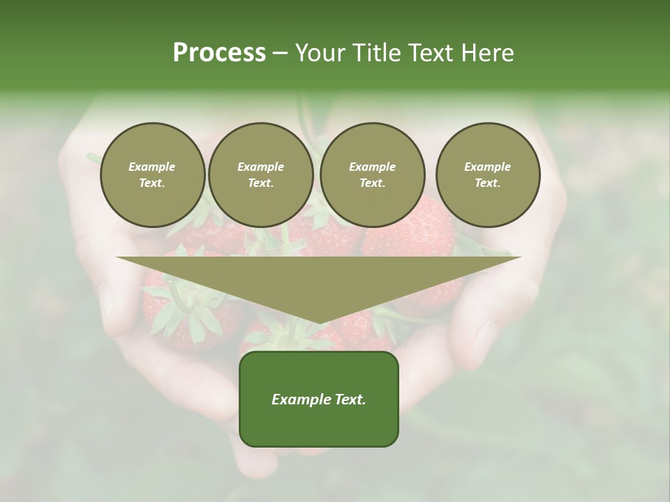 Growth Monoculture Fruit PowerPoint Template