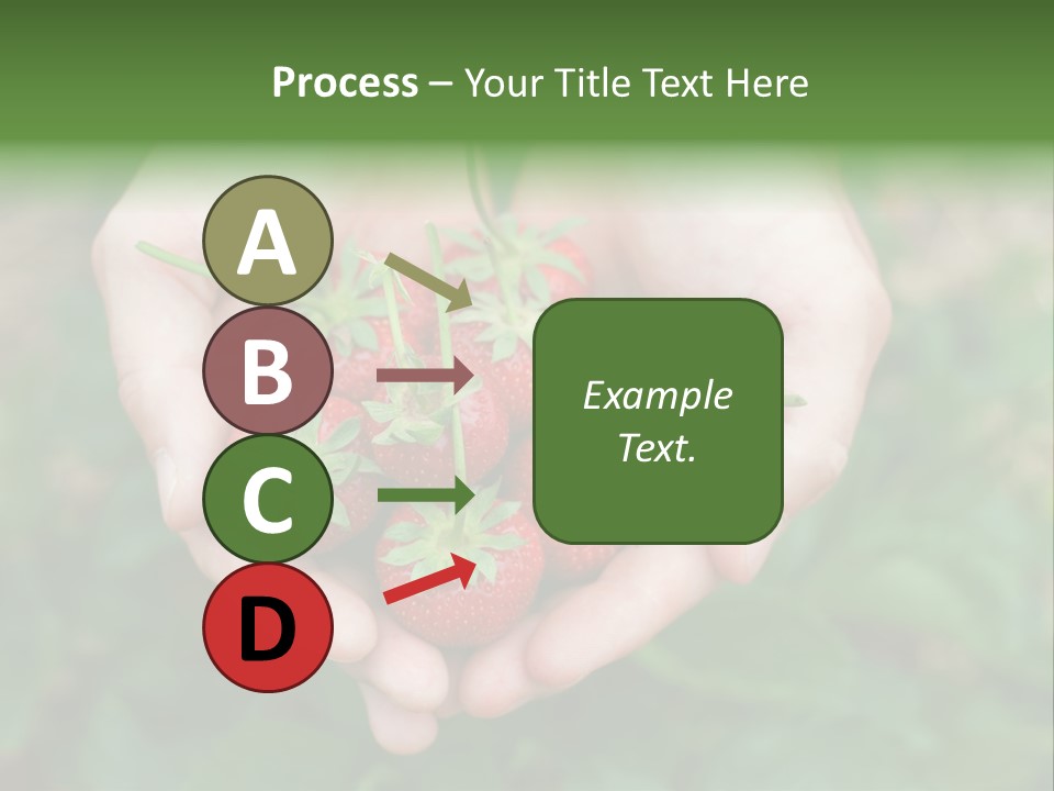 Growth Monoculture Fruit PowerPoint Template