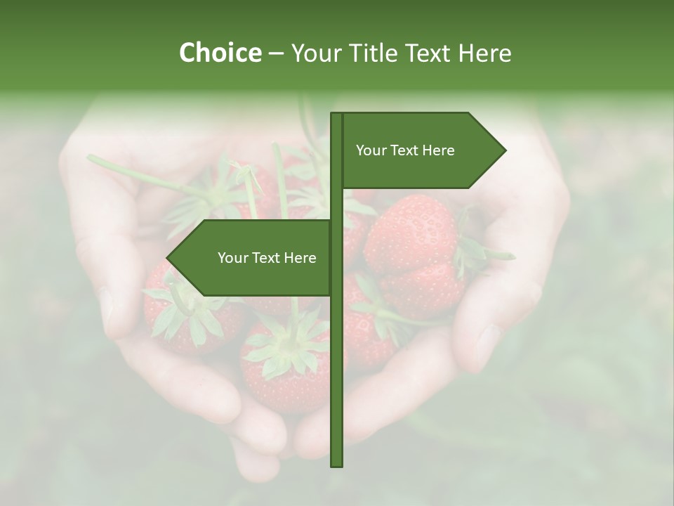 Growth Monoculture Fruit PowerPoint Template