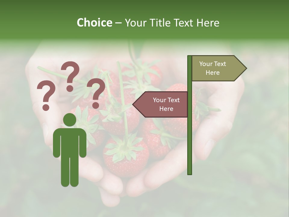 Growth Monoculture Fruit PowerPoint Template