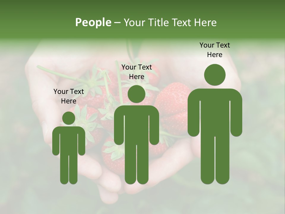 Growth Monoculture Fruit PowerPoint Template