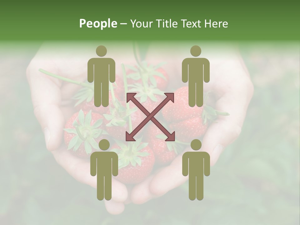 Growth Monoculture Fruit PowerPoint Template