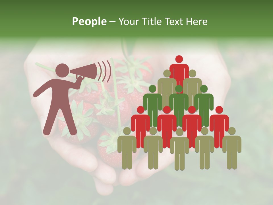 Growth Monoculture Fruit PowerPoint Template