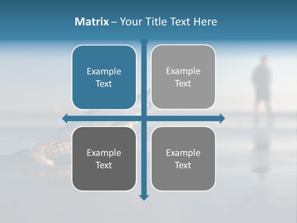 Message Bottle Nobody PowerPoint Template