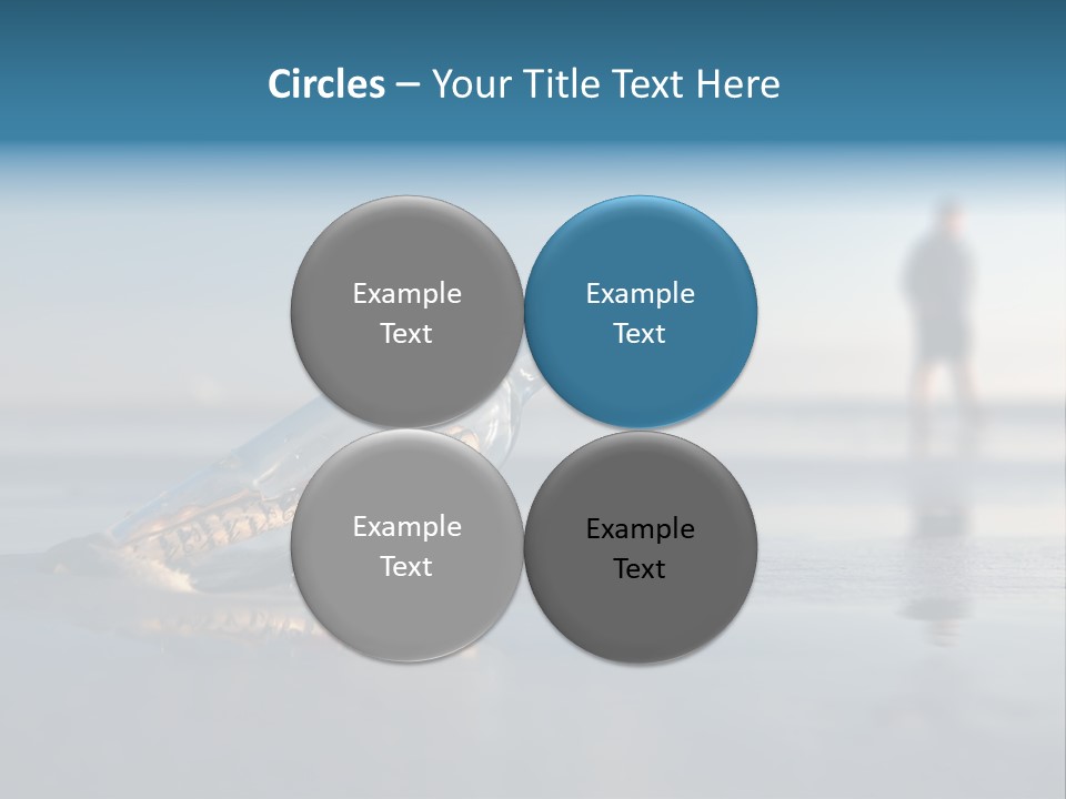 Message Bottle Nobody PowerPoint Template