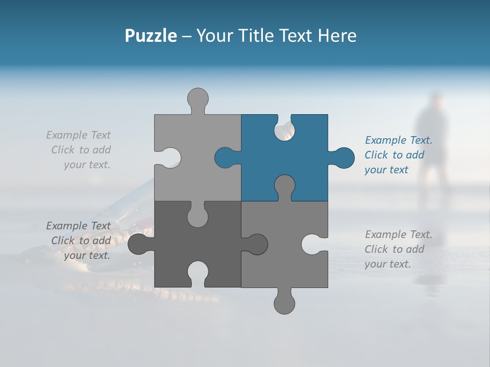 Message Bottle Nobody PowerPoint Template