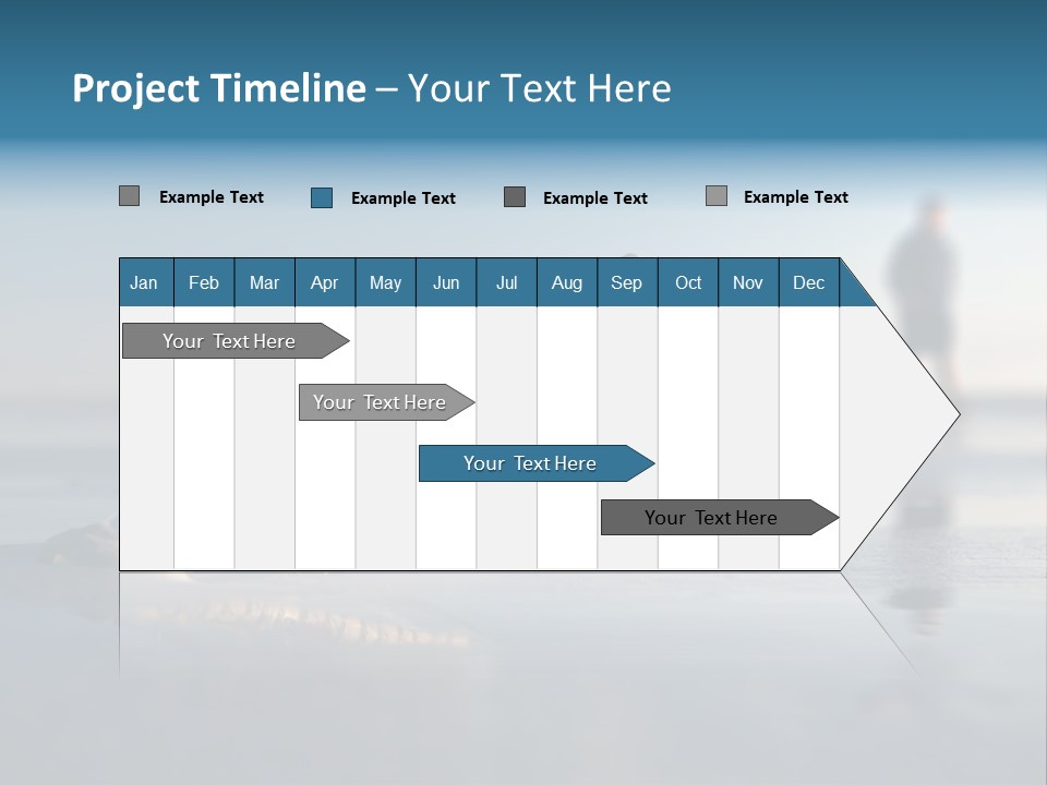 Message Bottle Nobody PowerPoint Template