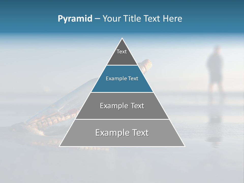 Message Bottle Nobody PowerPoint Template