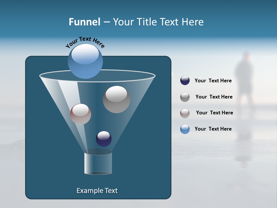 Message Bottle Nobody PowerPoint Template
