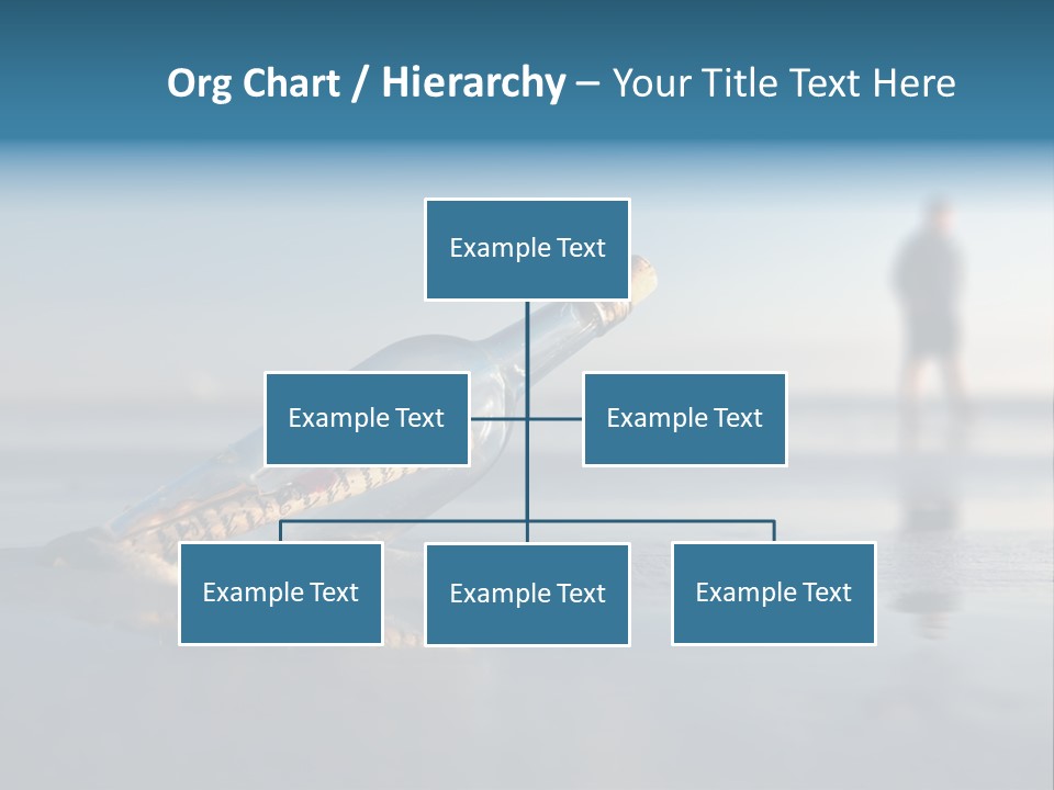 Message Bottle Nobody PowerPoint Template