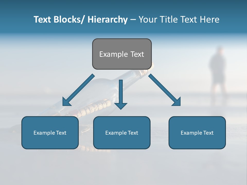 Message Bottle Nobody PowerPoint Template