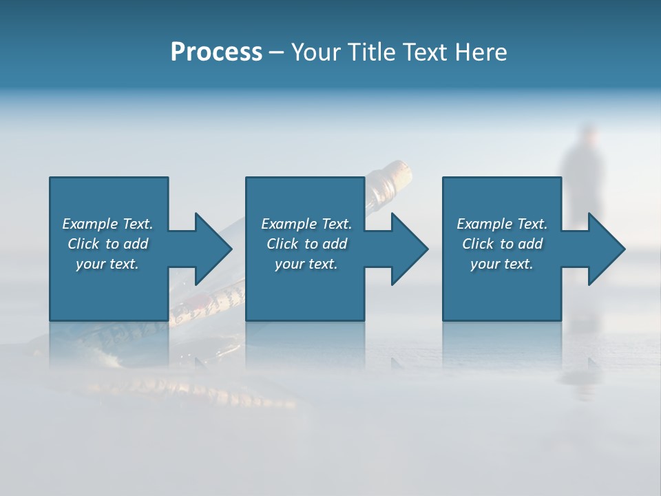 Message Bottle Nobody PowerPoint Template