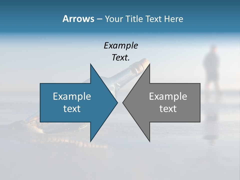 Message Bottle Nobody PowerPoint Template