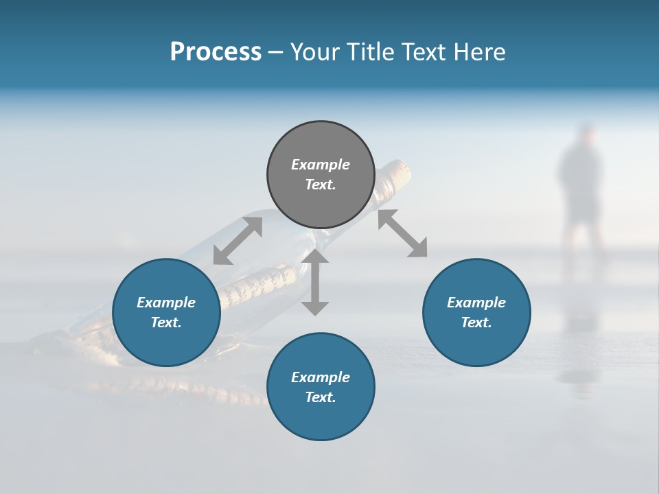 Message Bottle Nobody PowerPoint Template