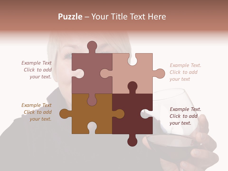 Adult Beauty Enjoyment PowerPoint Template