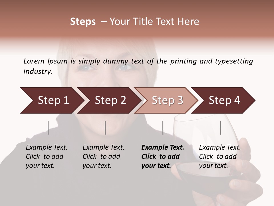 Adult Beauty Enjoyment PowerPoint Template