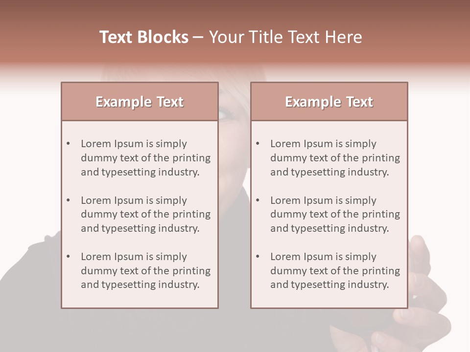 Adult Beauty Enjoyment PowerPoint Template