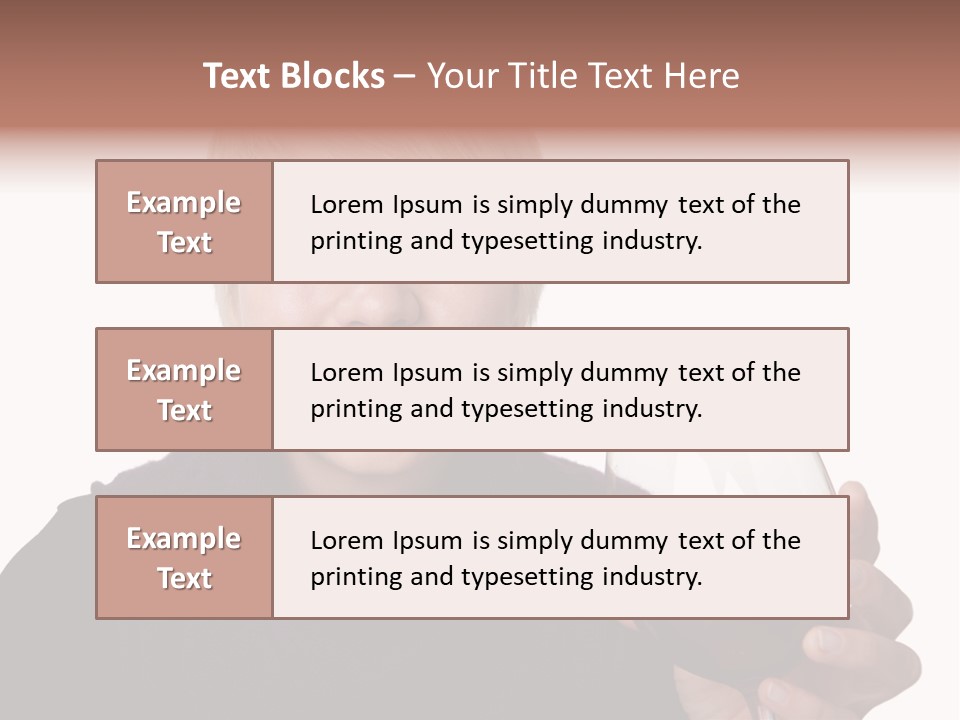 Adult Beauty Enjoyment PowerPoint Template
