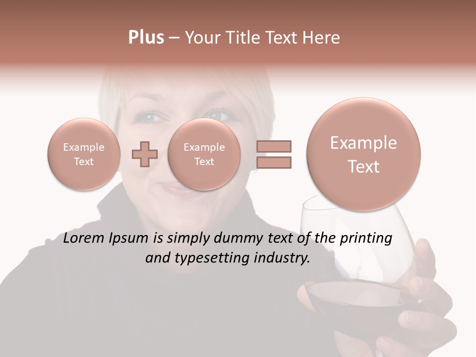 Adult Beauty Enjoyment PowerPoint Template