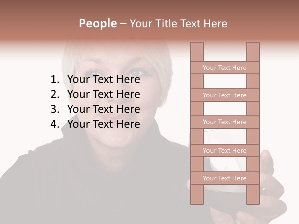 Adult Beauty Enjoyment PowerPoint Template