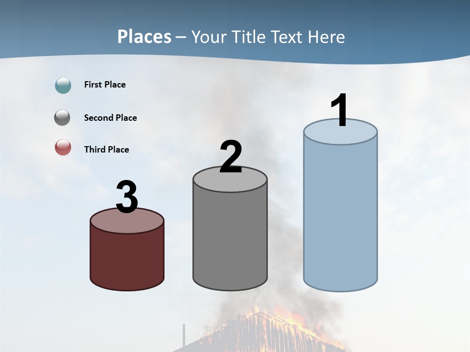 Red Rural Structure PowerPoint Template
